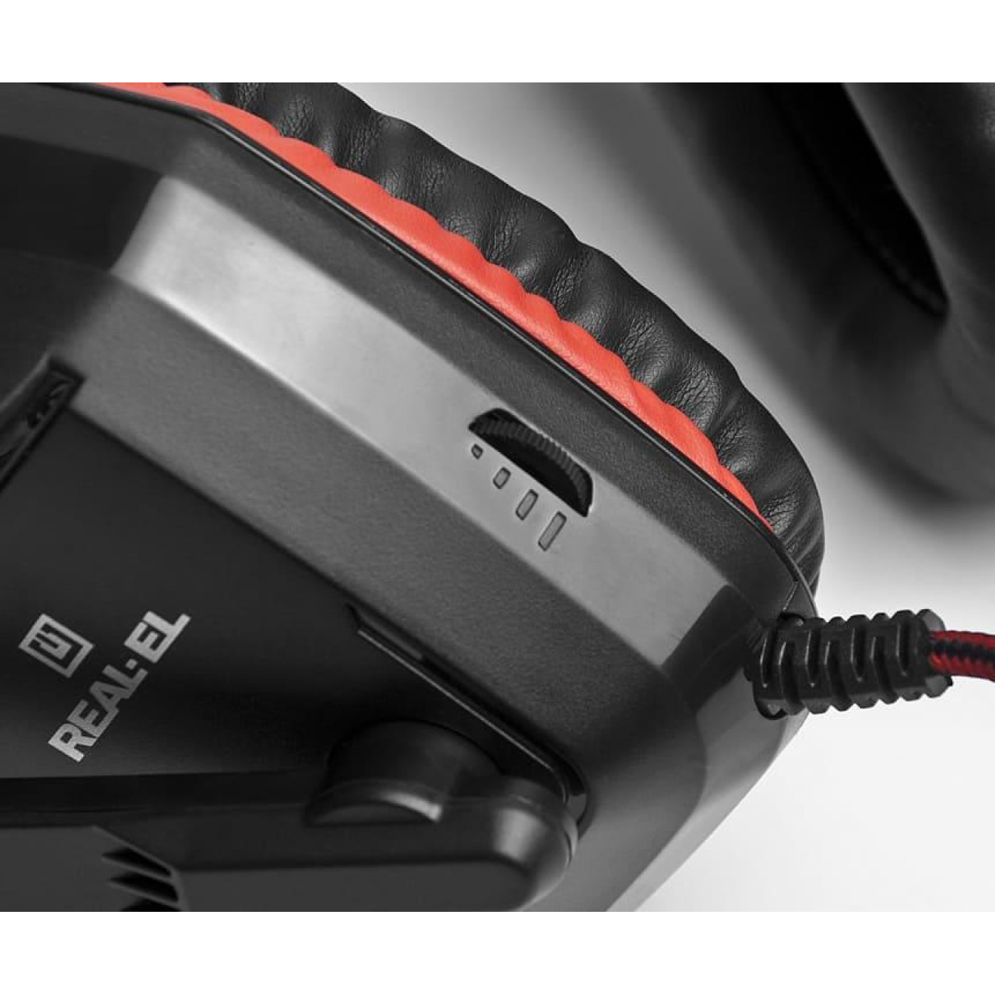 Ігрова гарнітура Real-EL GDX-7550 Bblack-Red (GDX-7550 Bblack-Red)