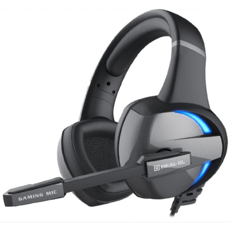 Игровая гарнитура Real-EL GDX-7620 Black (GDX-7620 Black)