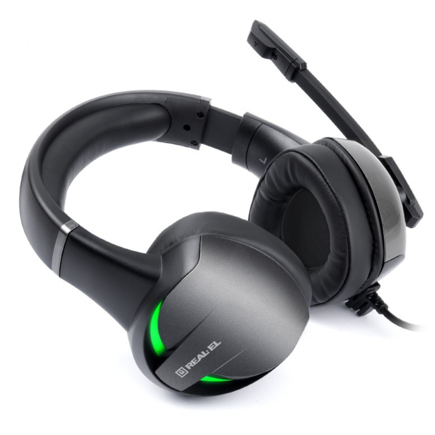Ігрова гарнітура Real-EL GDX-7620 Black (GDX-7620 Black)