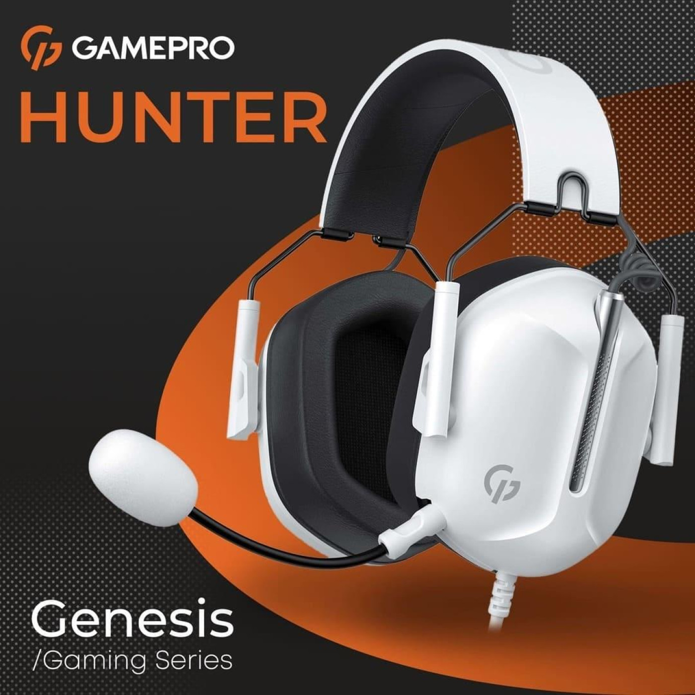 Игровая гарнитура GamePro Genesis Hunter White (HS1350W)