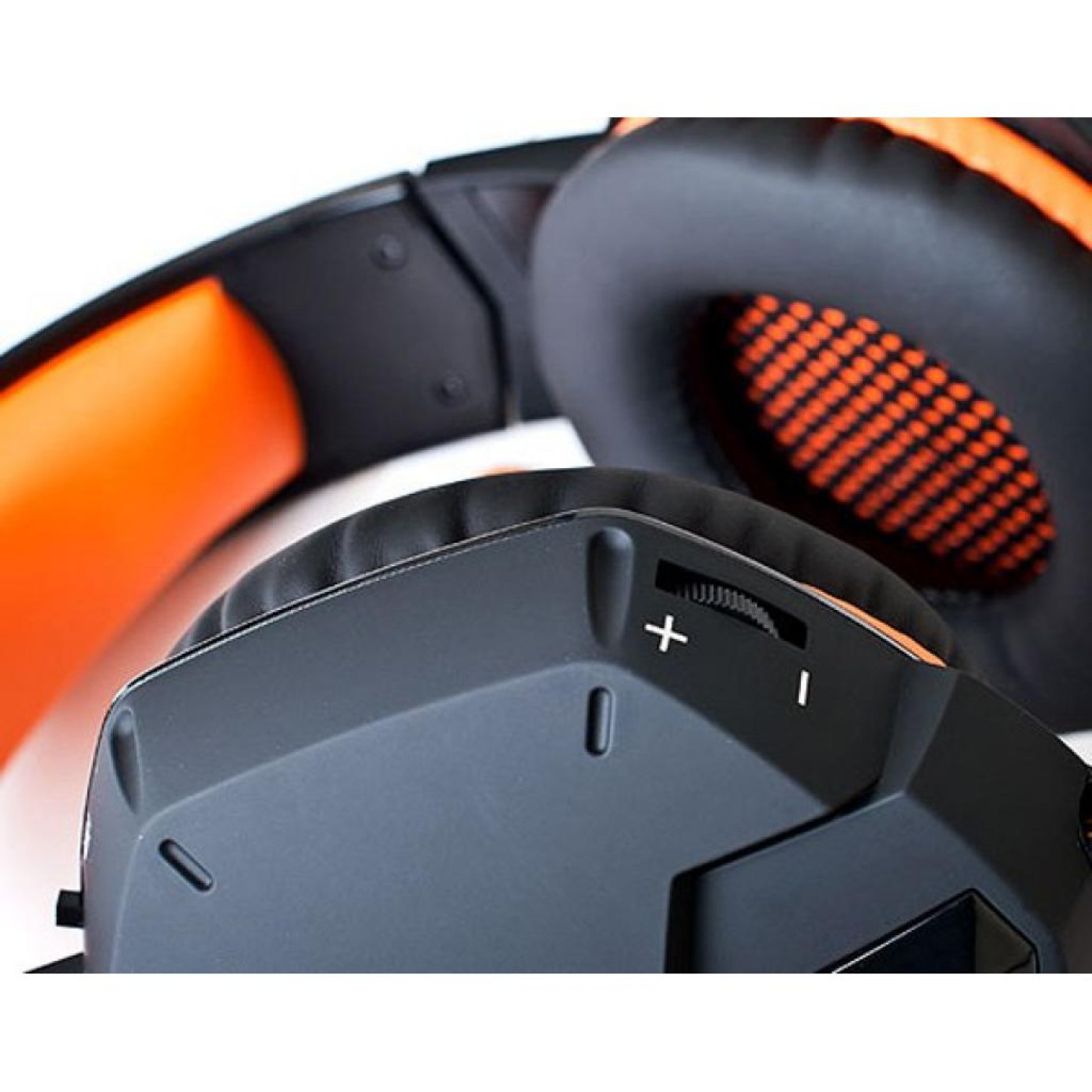 Ігрова гарнітура Real-EL GDX-7700 SURROUND 7.1 black-orange (GDX-7700 SURROUND 7.1 black-orange)