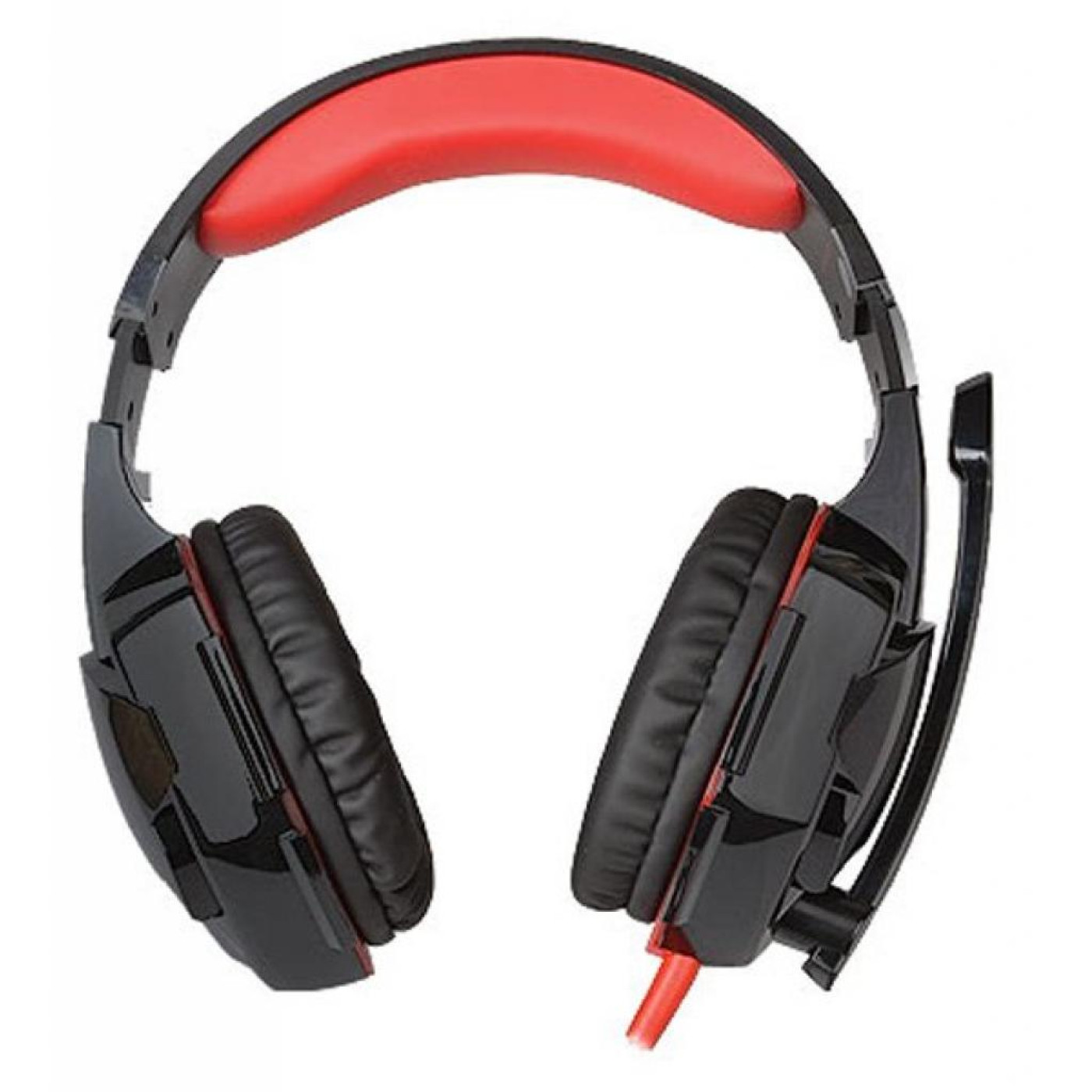 Ігрова гарнітура Real-EL GDX-8000 Vibration Surround 7.1 BackLit Black-Red (EL124100017) (GDX-8000)