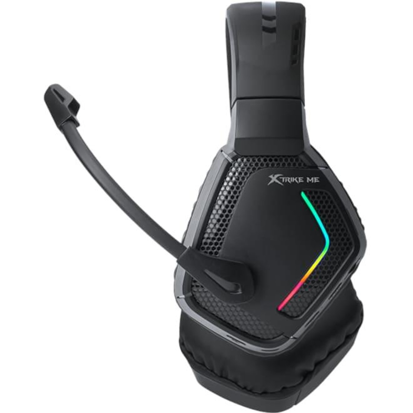 Игровая гарнитура Xtrike Me GH-512W XBOX/PS/PC Wireless RGB Black (GH-512W)