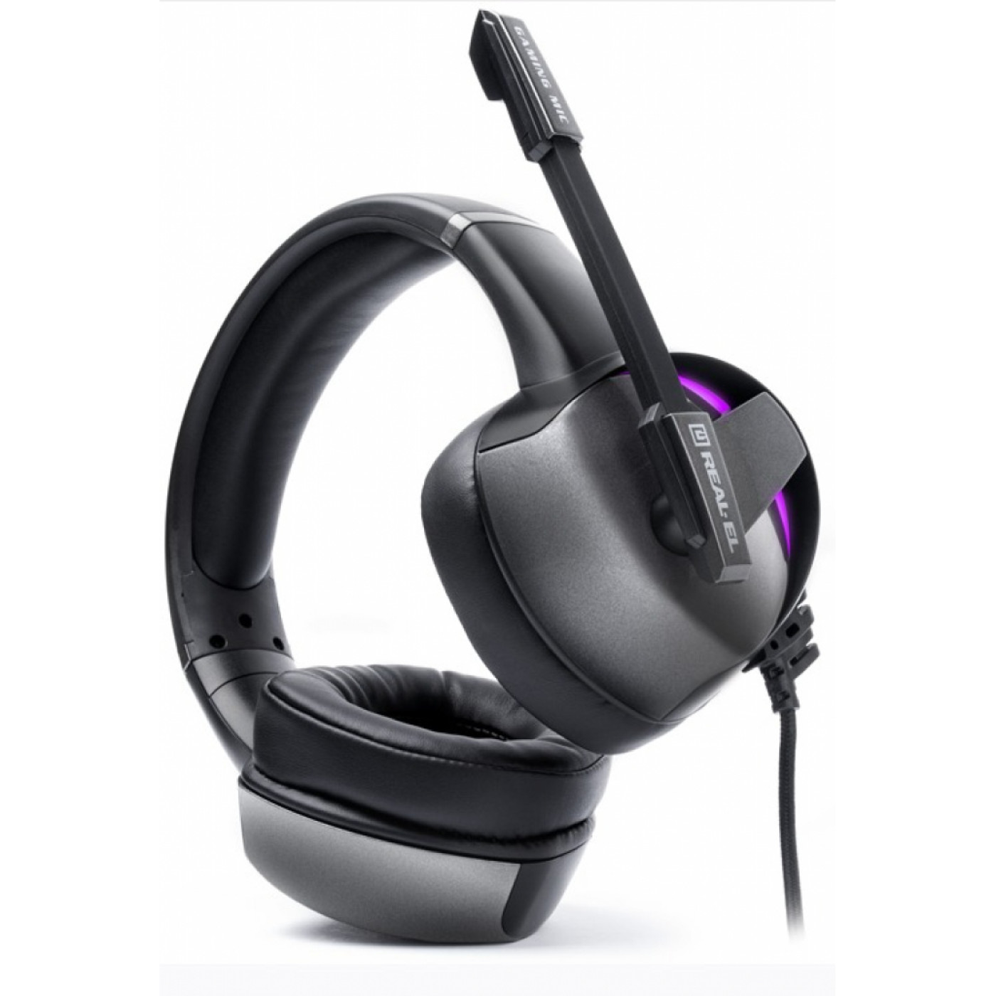 Ігрова гарнітура Real-EL GDX-7620 Black (GDX-7620 Black)