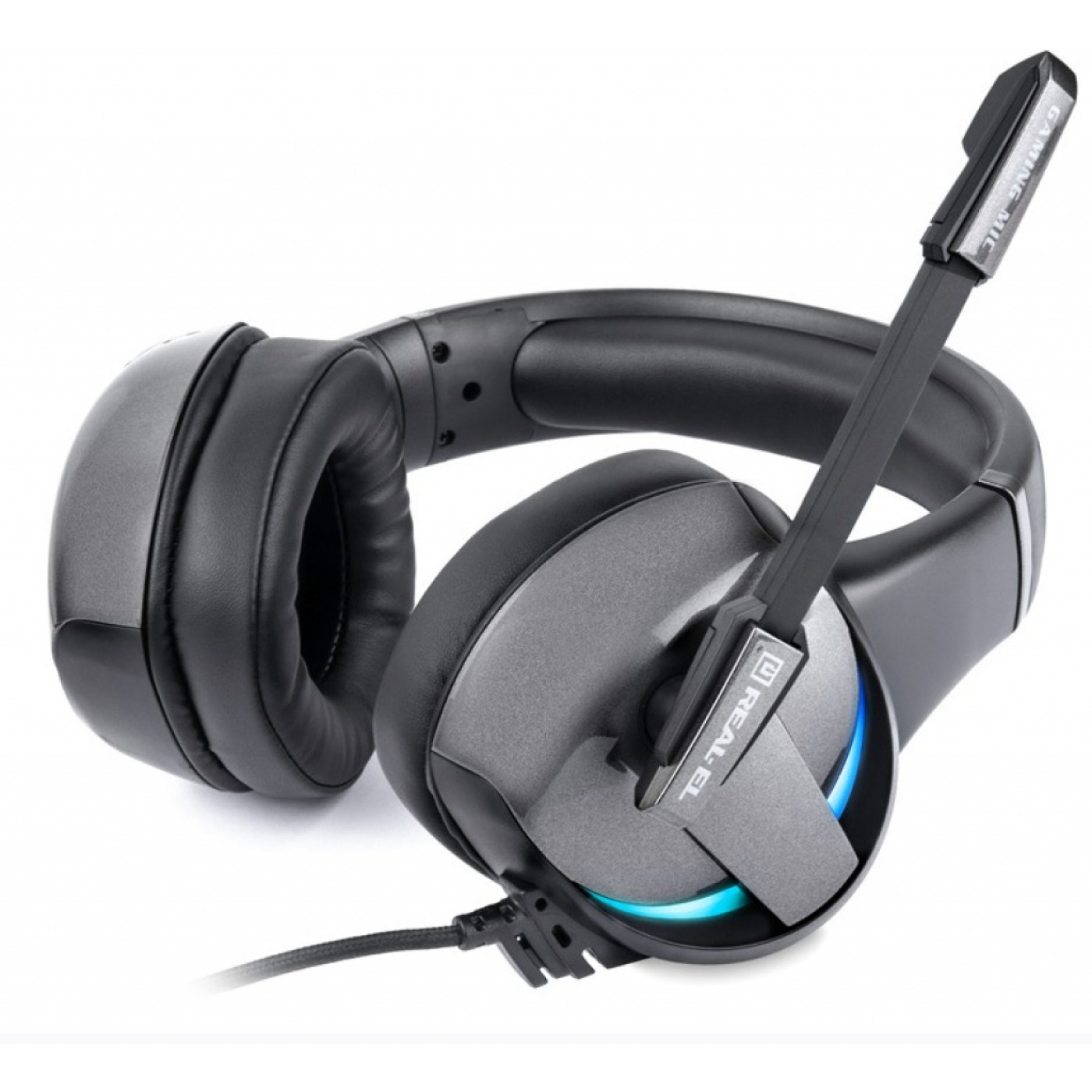 Ігрова гарнітура Real-EL GDX-7620 Black (GDX-7620 Black)
