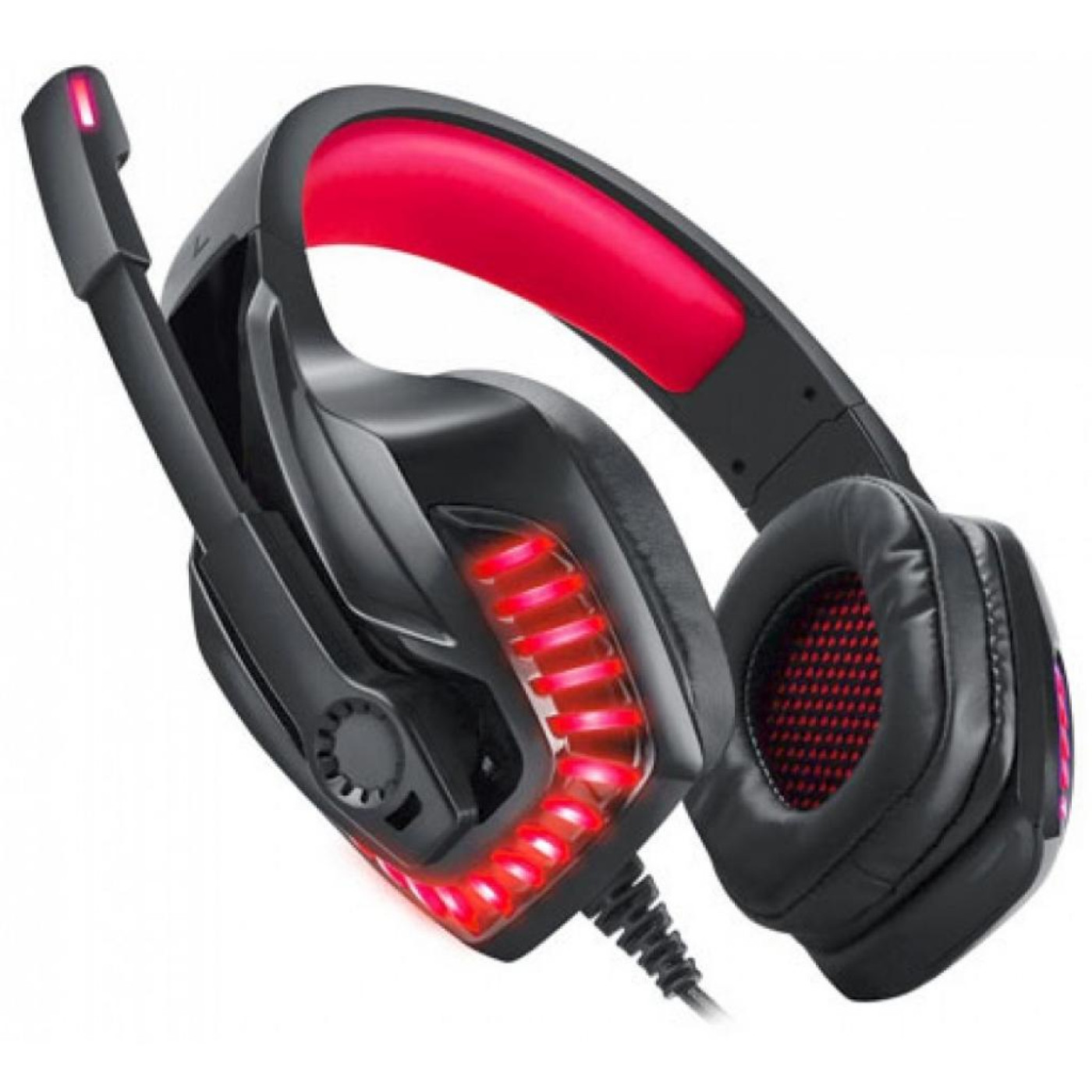 Ігрова гарнітура Real-EL GDX-7650 Black-Red (GDX-7650 Black-Red)