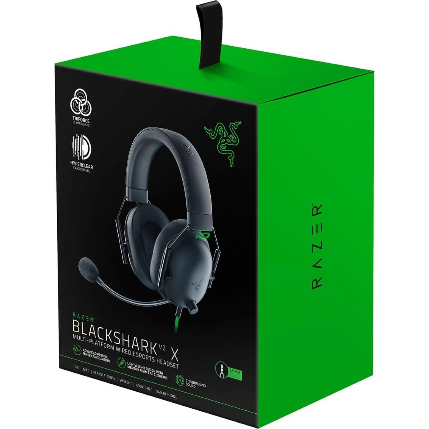 Ігрова гарнітура Razer BlackShark V2 X For PS5 black (RZ04-03241000-R3G1)
