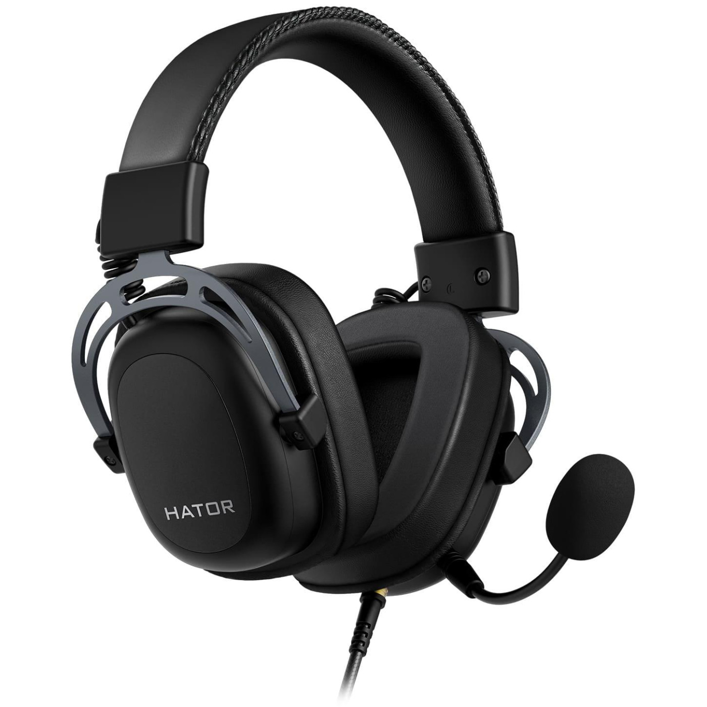 Игровая гарнитура HATOR Hypergang 2 USB 7.1 Titanium Edition (HTA-945) U1