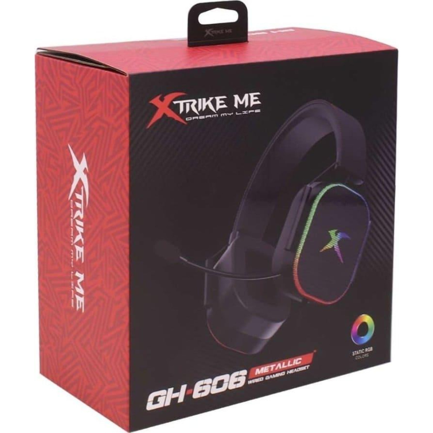 Ігрова гарнітура Xtrike Me GH-606 RGB XBOX/PS/PC Black (GH-606)
