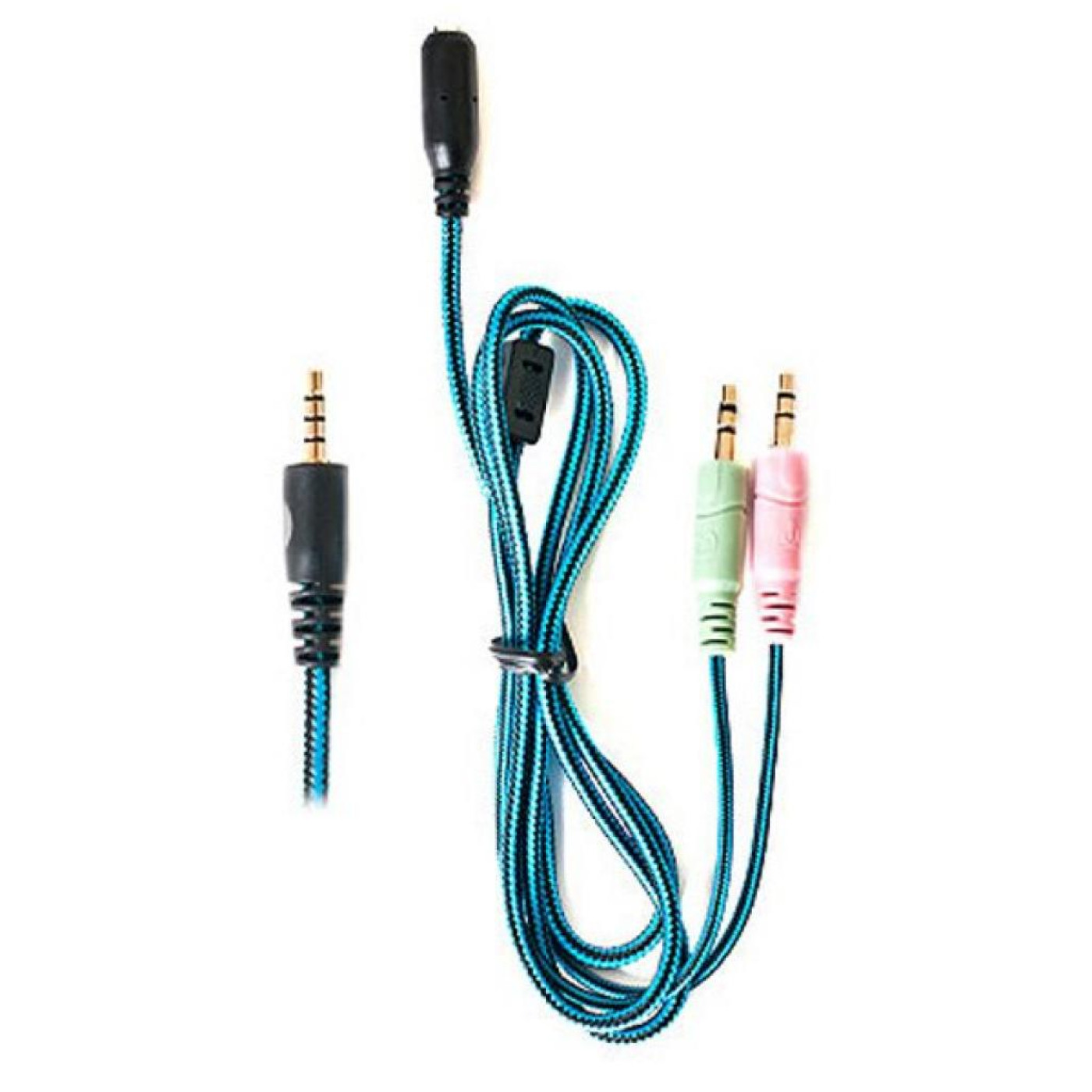 Ігрова гарнітура Real-EL GDX-7500 black-blue (GDX-7500 black-blue)