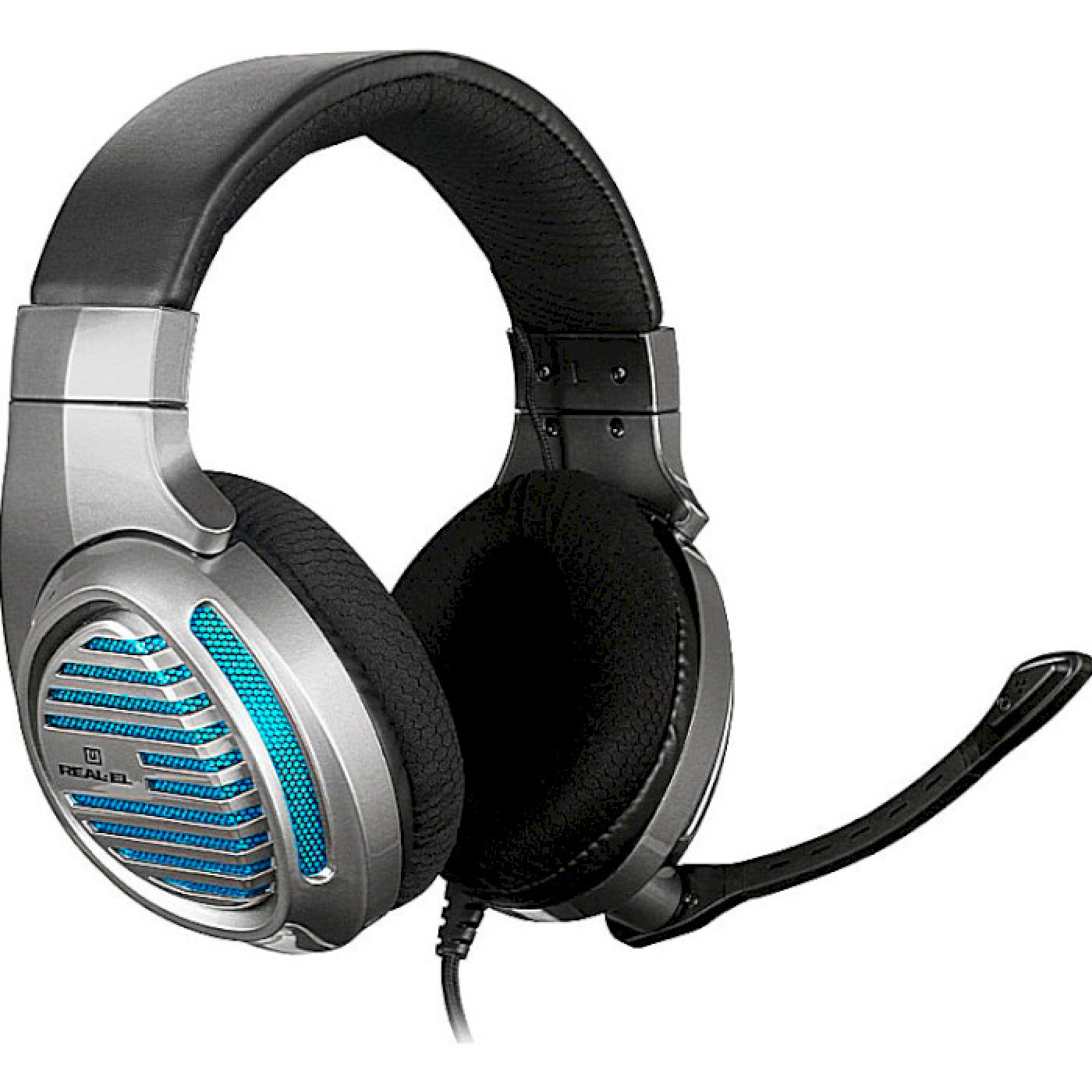 Ігрова гарнітура Real-EL GDX-7670 GunMetal (EL124100040)