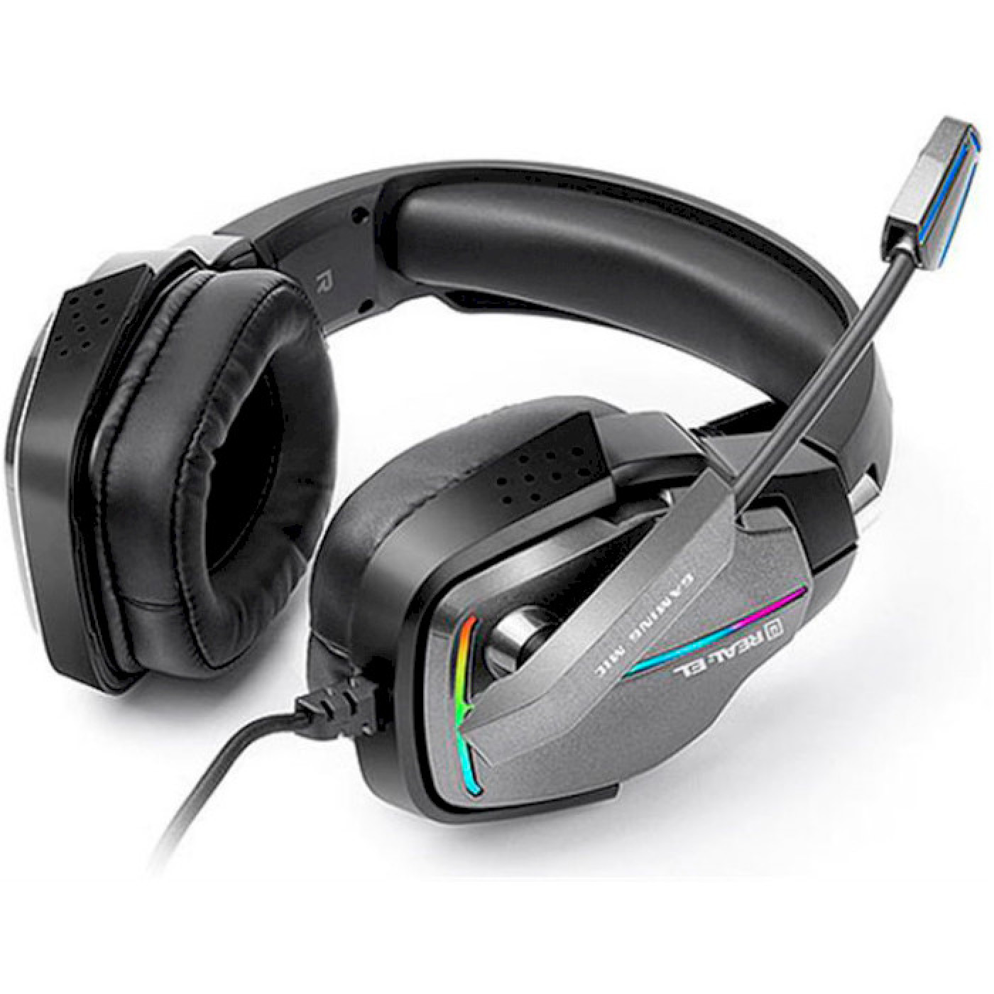 Ігрова гарнітура Real-EL GDX-7780 Black (EL124100047)