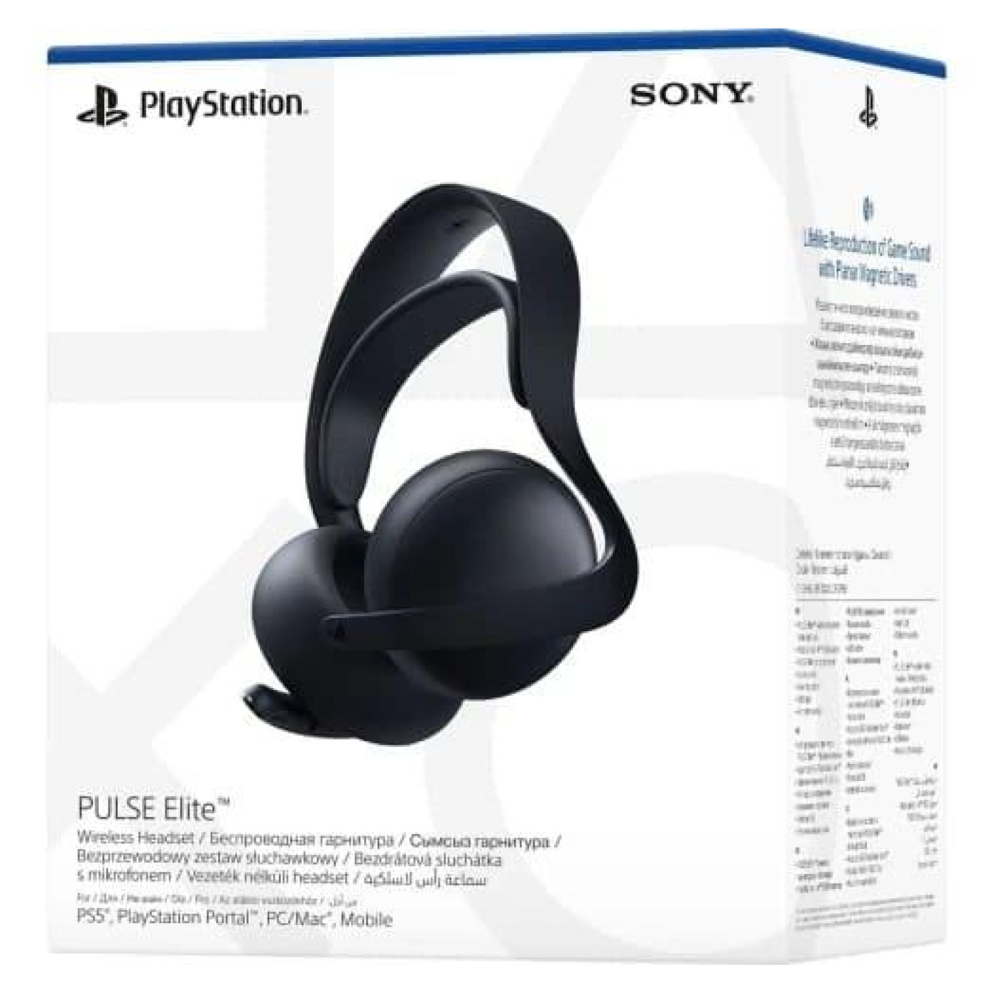 Ігрова гарнітура Sony PlayStation PULSE Elite WL Midnight Black (1000047820) Б/в