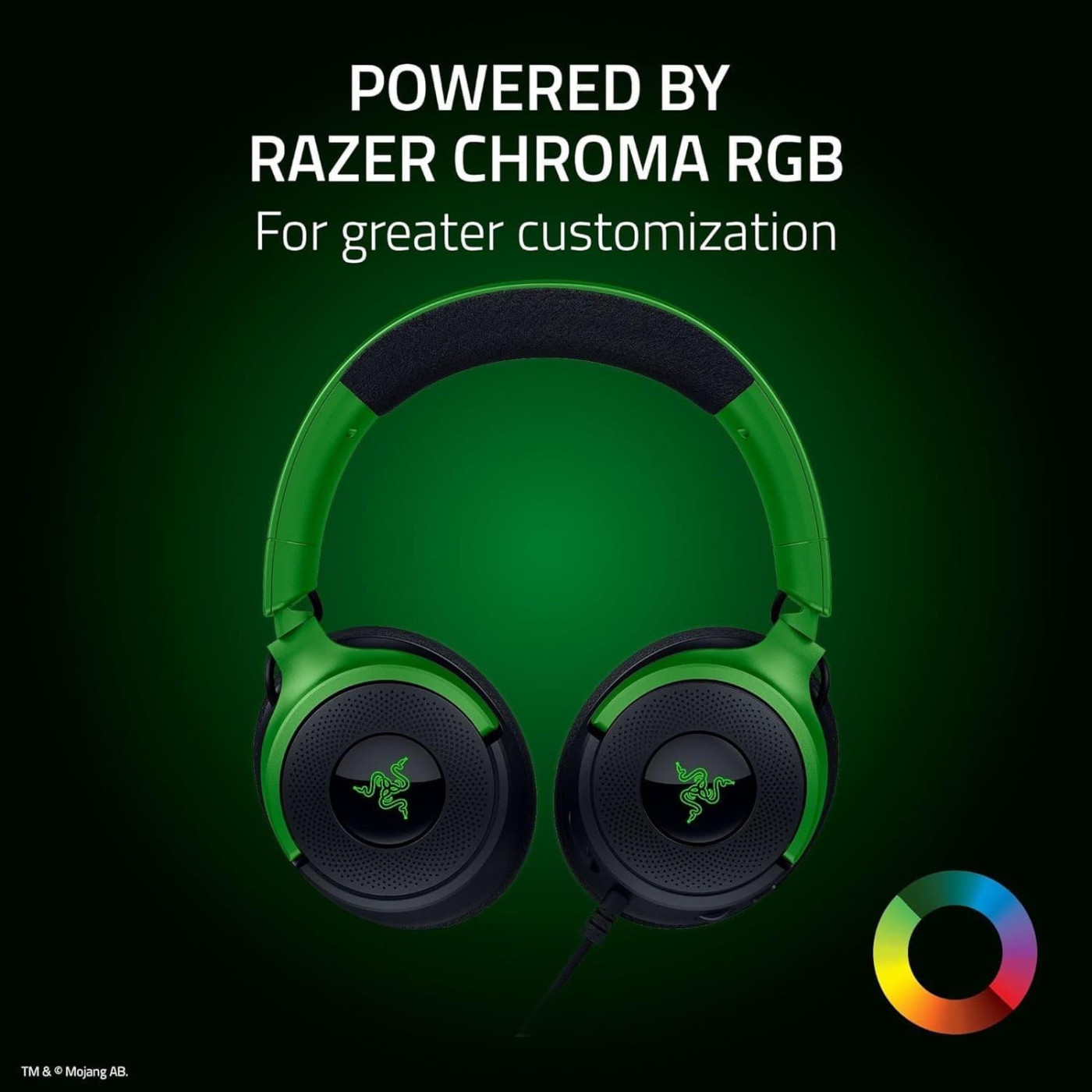 Ігрова гарнітура Razer Kraken V4 X Minecraft Edition (RZ04-05180200-R3M1)
