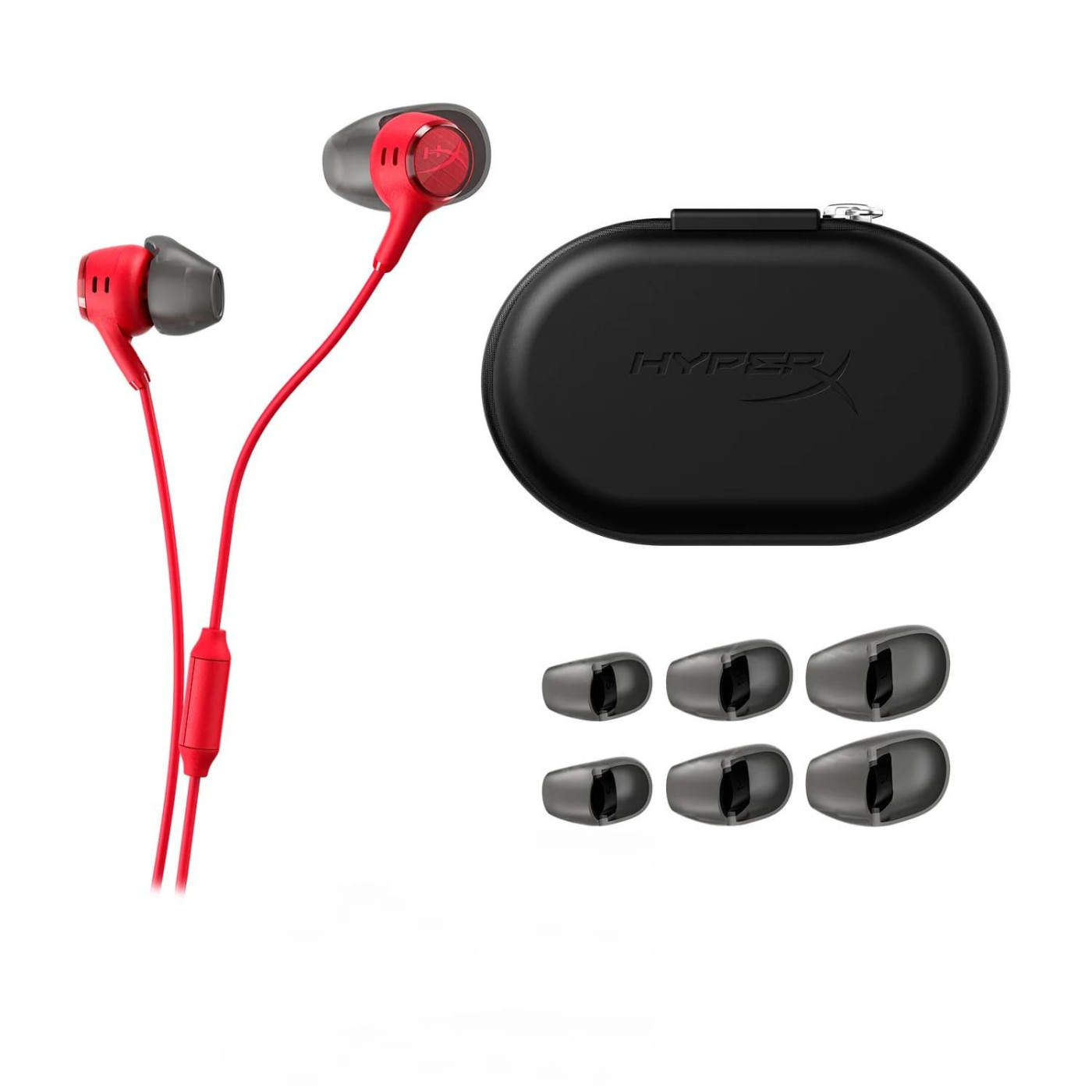 Ігрова гарнітура HyperX Cloud Earbuds III 3.5мм Red (BN7S0AA)