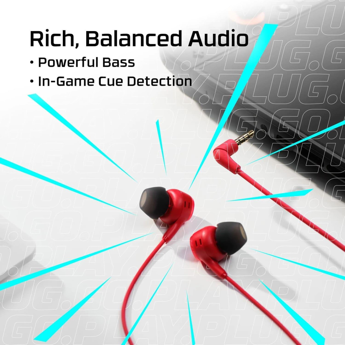 Ігрова гарнітура HyperX Cloud Earbuds III 3.5мм Red (BN7S0AA)