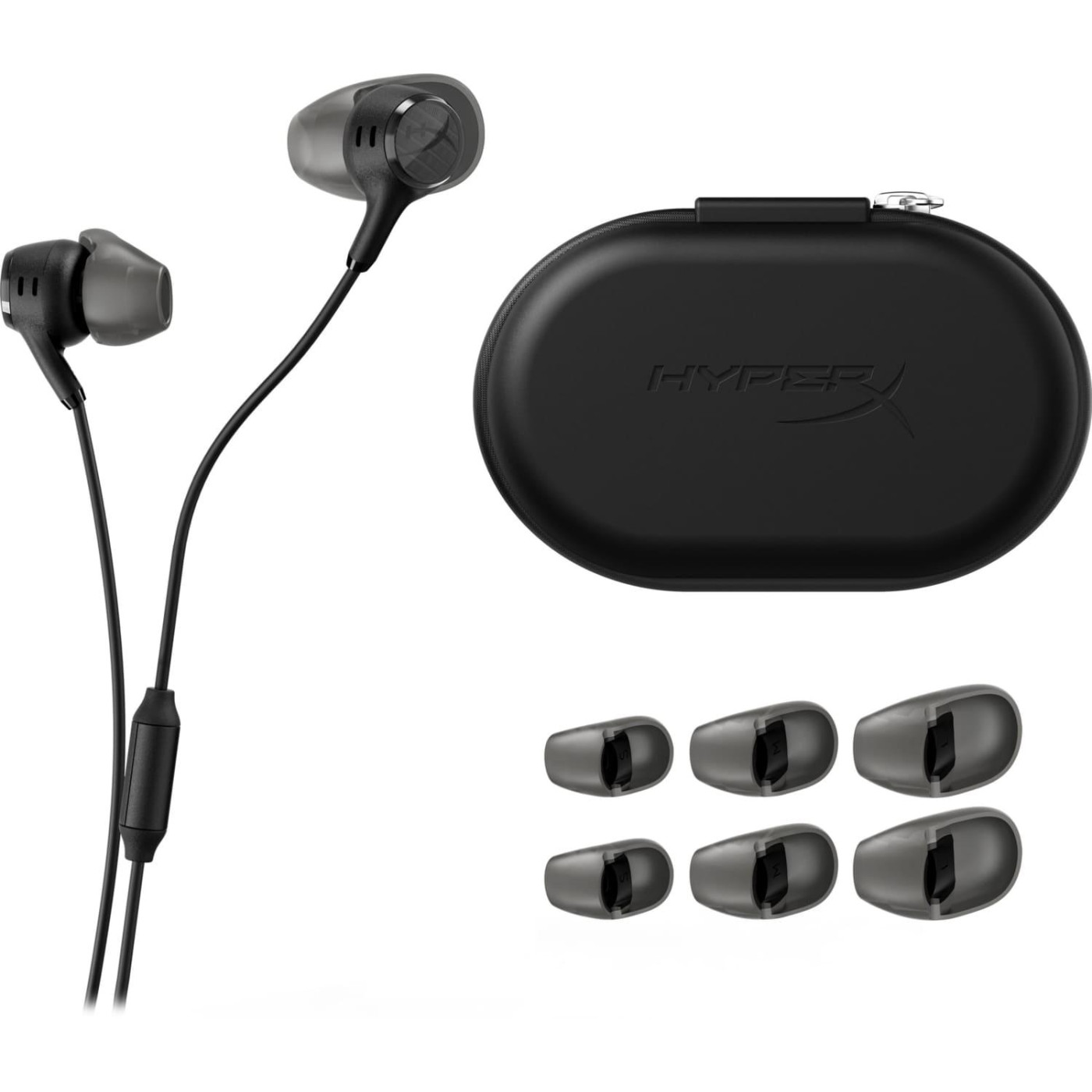 Ігрова гарнітура HyperX Cloud Earbuds III 3.5мм Black (BN7R9AA)