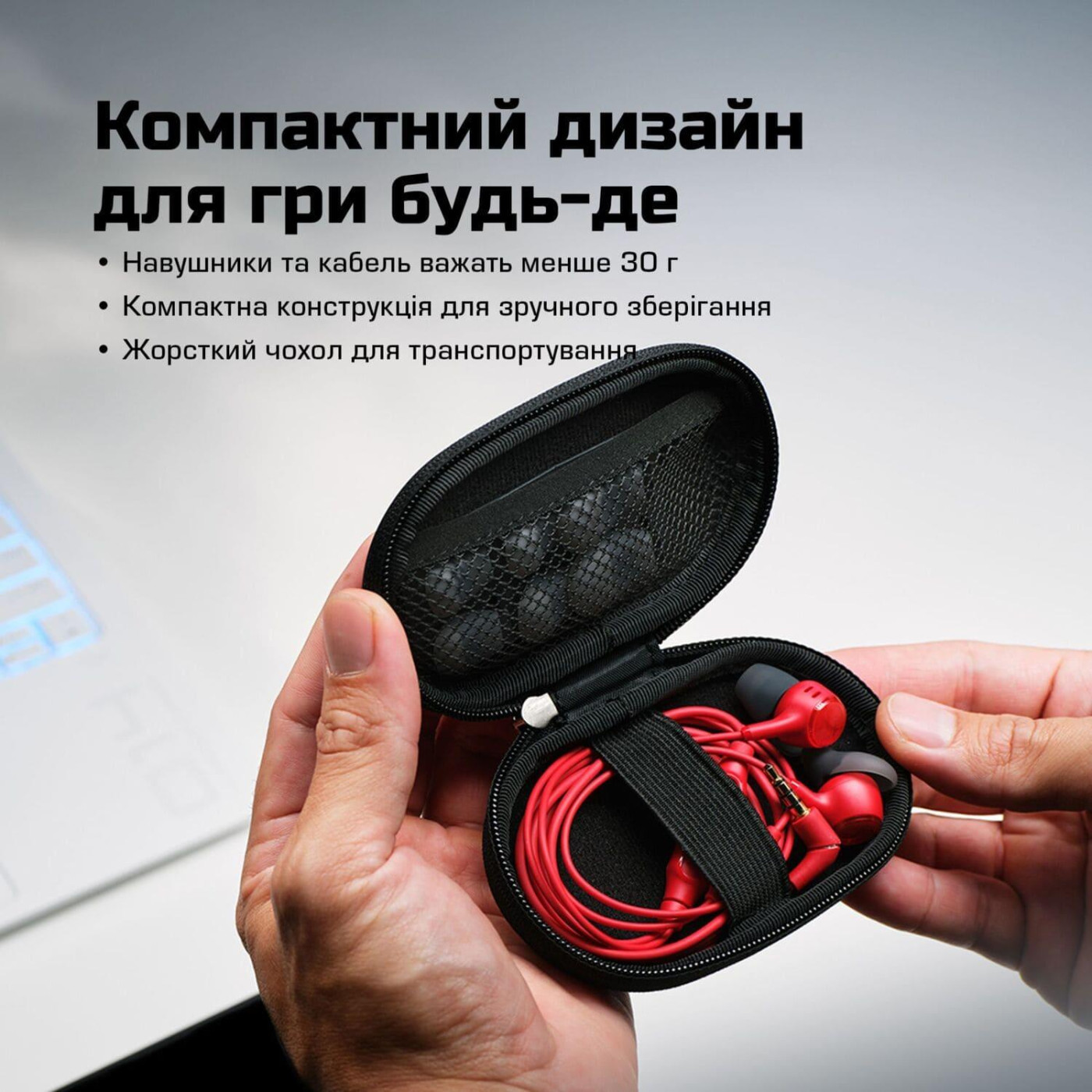 Ігрова гарнітура HyperX Cloud Earbuds III 3.5мм Black (BN7R9AA)