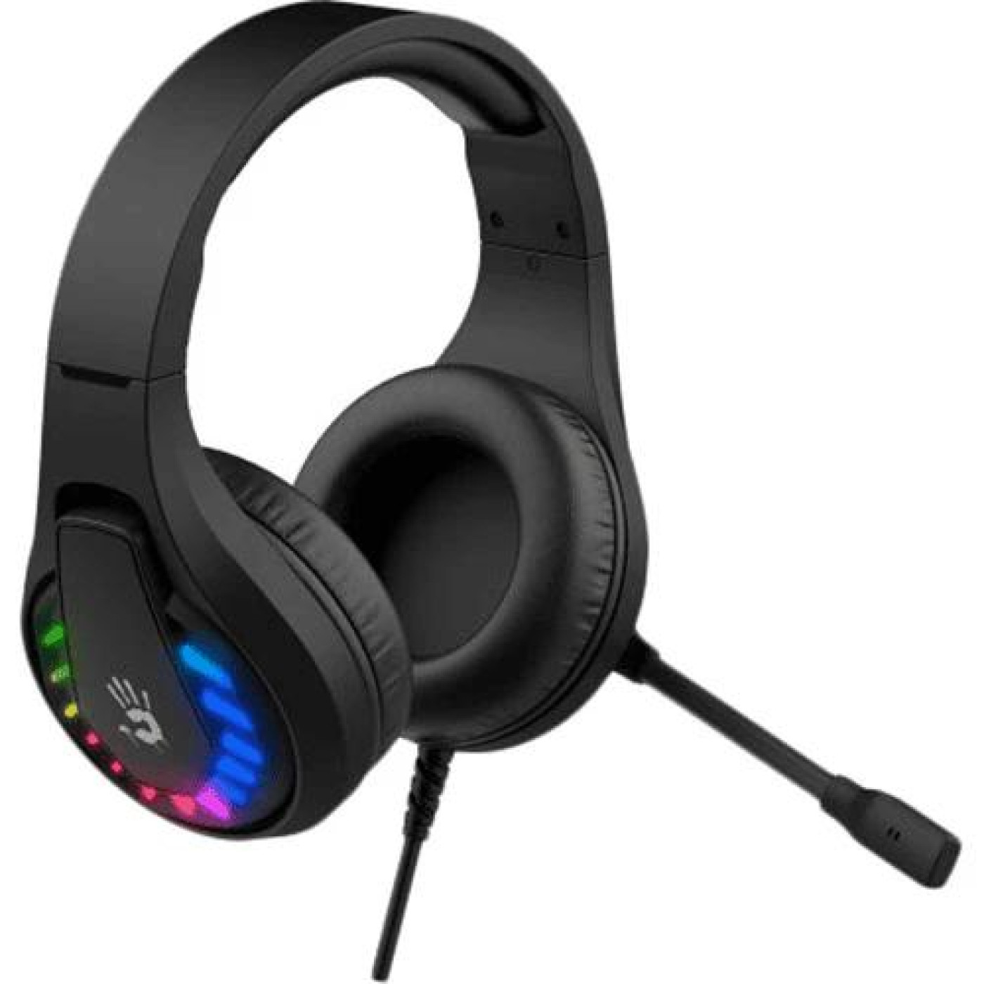 Игровая гарнитура Bloody A4Tech G230 з LED USB Black (G230 (Black))