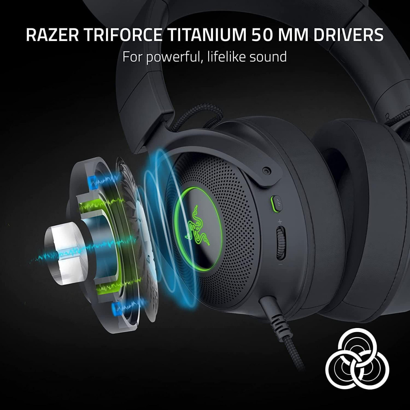 Ігрова гарнітура Razer Kraken Kitty V2 Pro Black (RZ04-04510100-R3M1)