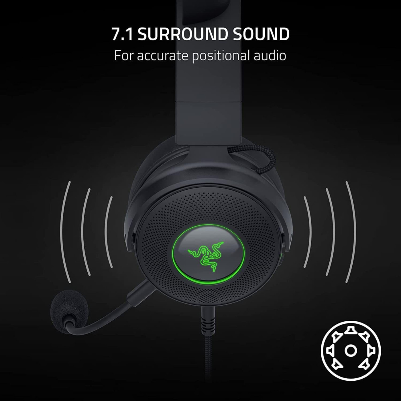 Ігрова гарнітура Razer Kraken Kitty V2 Pro Black (RZ04-04510100-R3M1)