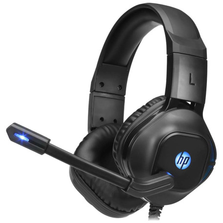 Игровая гарнитура HP DHE-8002 Gaming Red LED Black (DHE-8002)