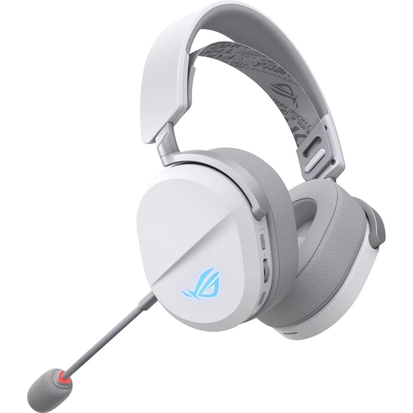 Ігрова гарнітура ASUS ROG Pelta USB-A/BT/WL RGB White (90YH0410-BHUA10)