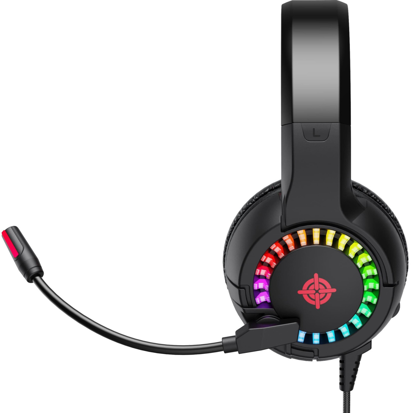 Игровая гарнитура GamePro HS382 RGB Black (HS382)