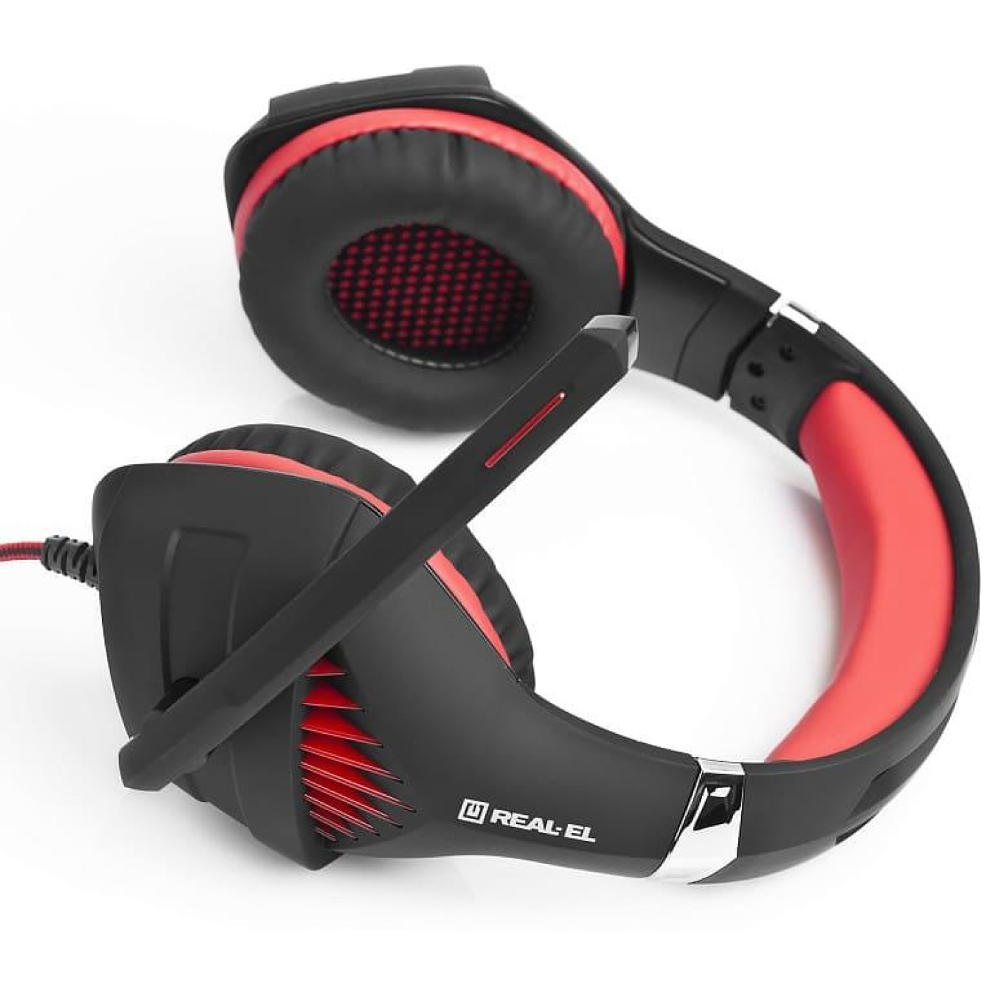Ігрова гарнітура Real-EL GDX-7600 Black-Red (EL124100028)