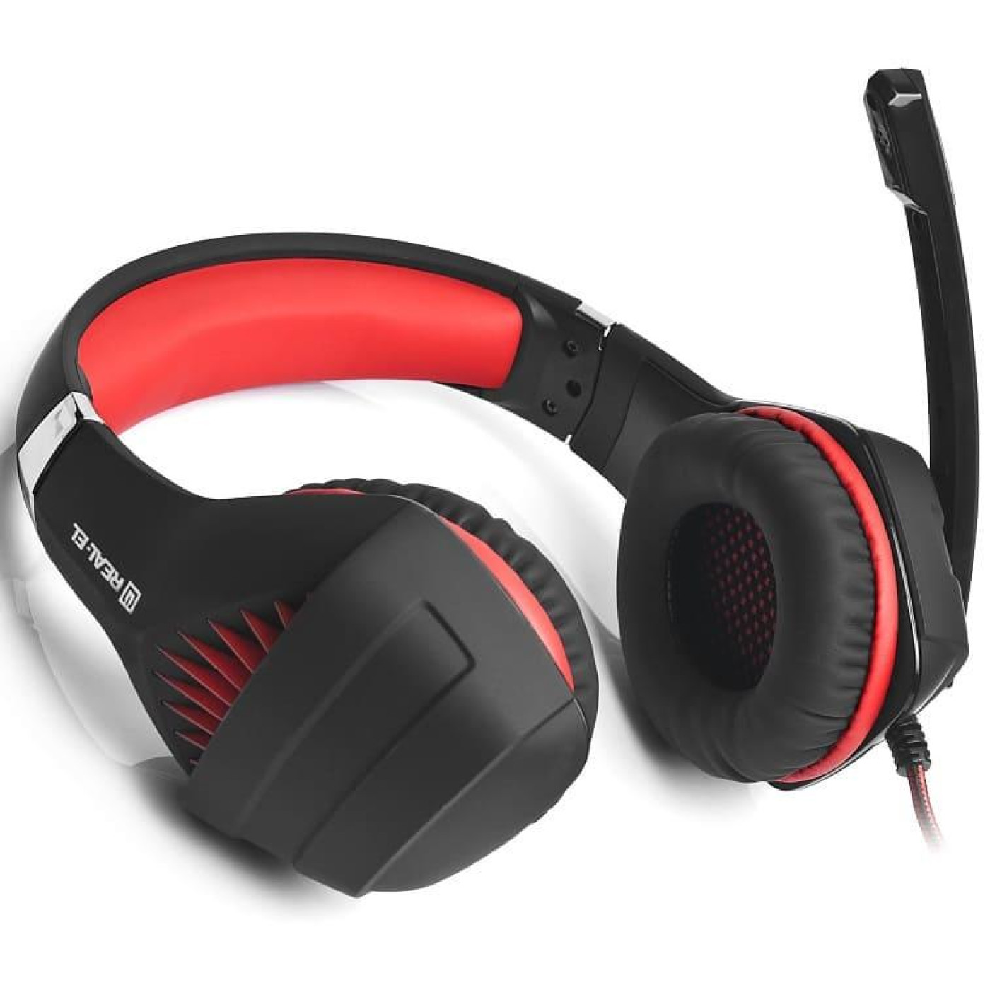 Ігрова гарнітура Real-EL GDX-7600 Black-Red (EL124100028)