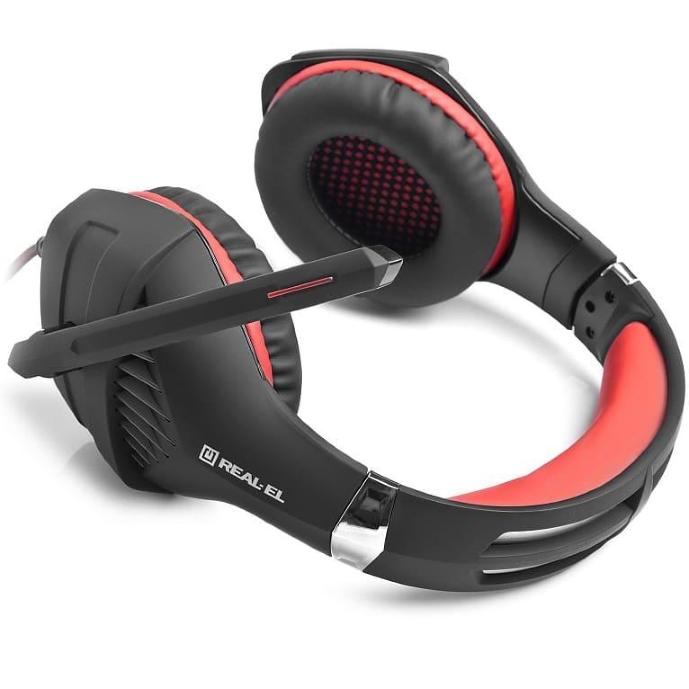 Ігрова гарнітура Real-EL GDX-7600 Black-Red (EL124100028)