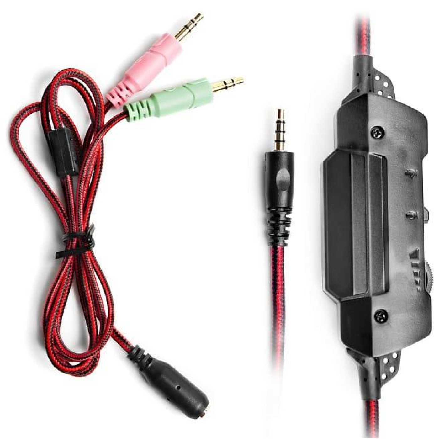 Ігрова гарнітура Real-EL GDX-7600 Black-Red (EL124100028)