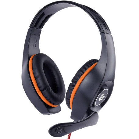 Ігрова гарнітура Gembird GHS-05-O Black-Orange (GHS-05-O)