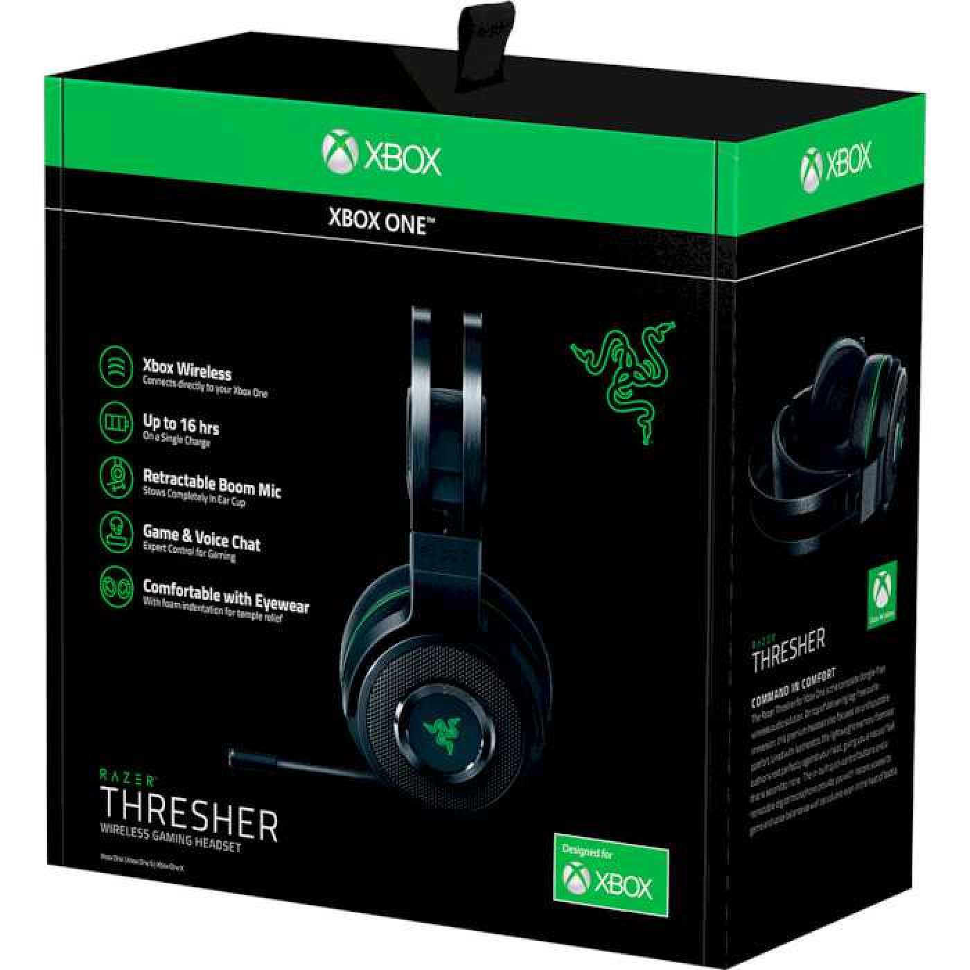 Беспроводная гарнитура Razer Thresher for Xbox One Black (RZ04-02240100-R3M1)