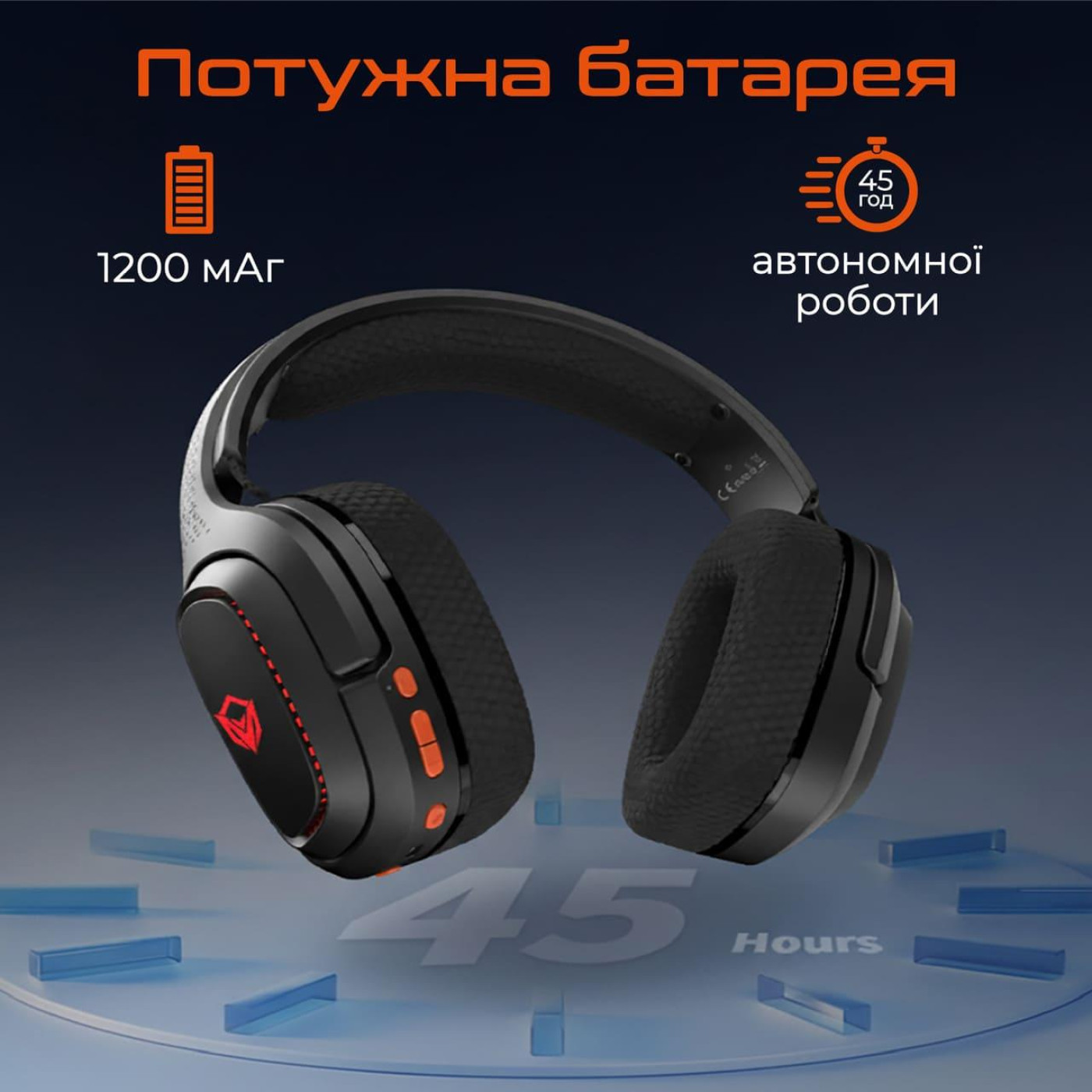 Игровая гарнитура Meetion MT-BTH012-A (MT-BTH012-A)