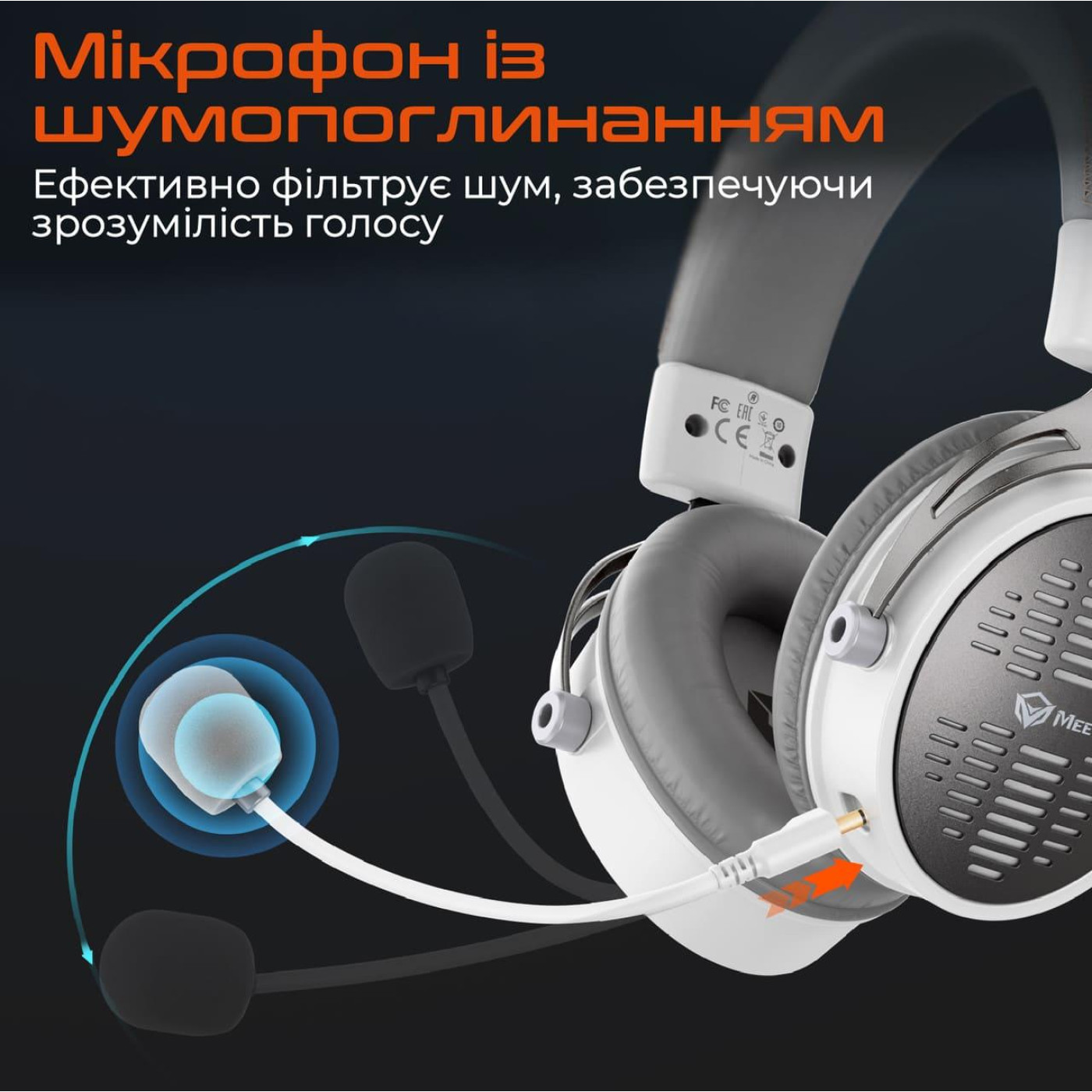 Игровая гарнитура Meetion MT-BTH013-B (MT-BTH013-B)