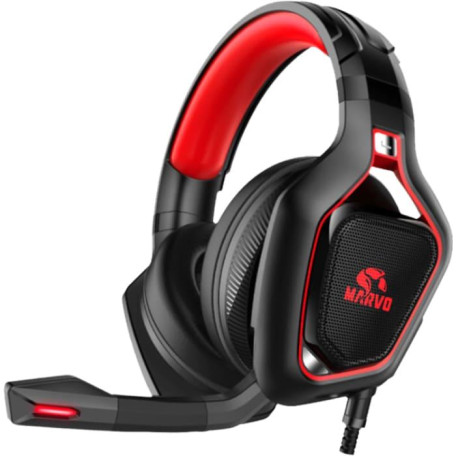 Игровая гарнитура Marvo HG8960 Pro Red-LED Black/Red (HG8960)