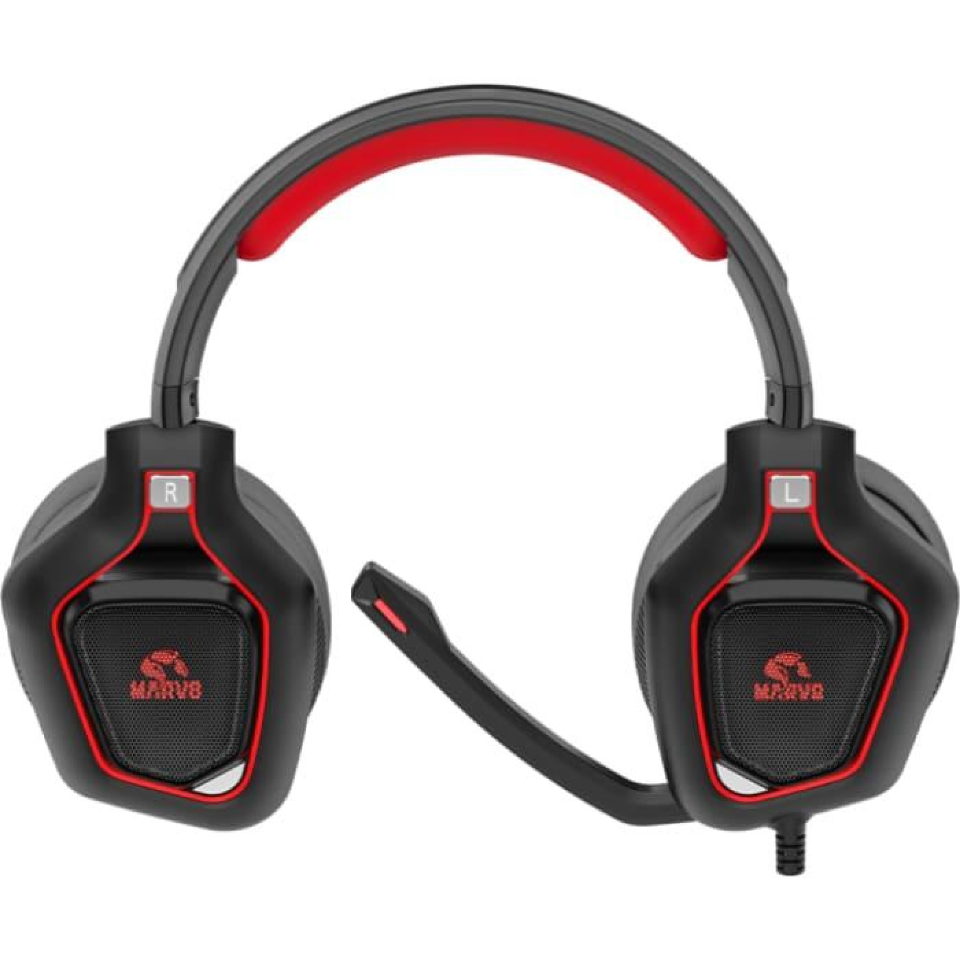 Ігрова гарнітура Marvo HG8960 Pro Red-LED Black/Red (HG8960)