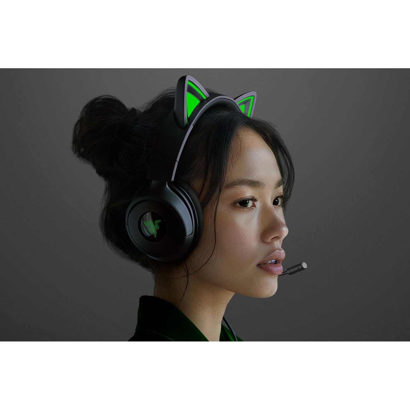 Ігрова гарнітура Razer Kraken Kitty V3 X Black (RZ04-05350200-R3M1)
