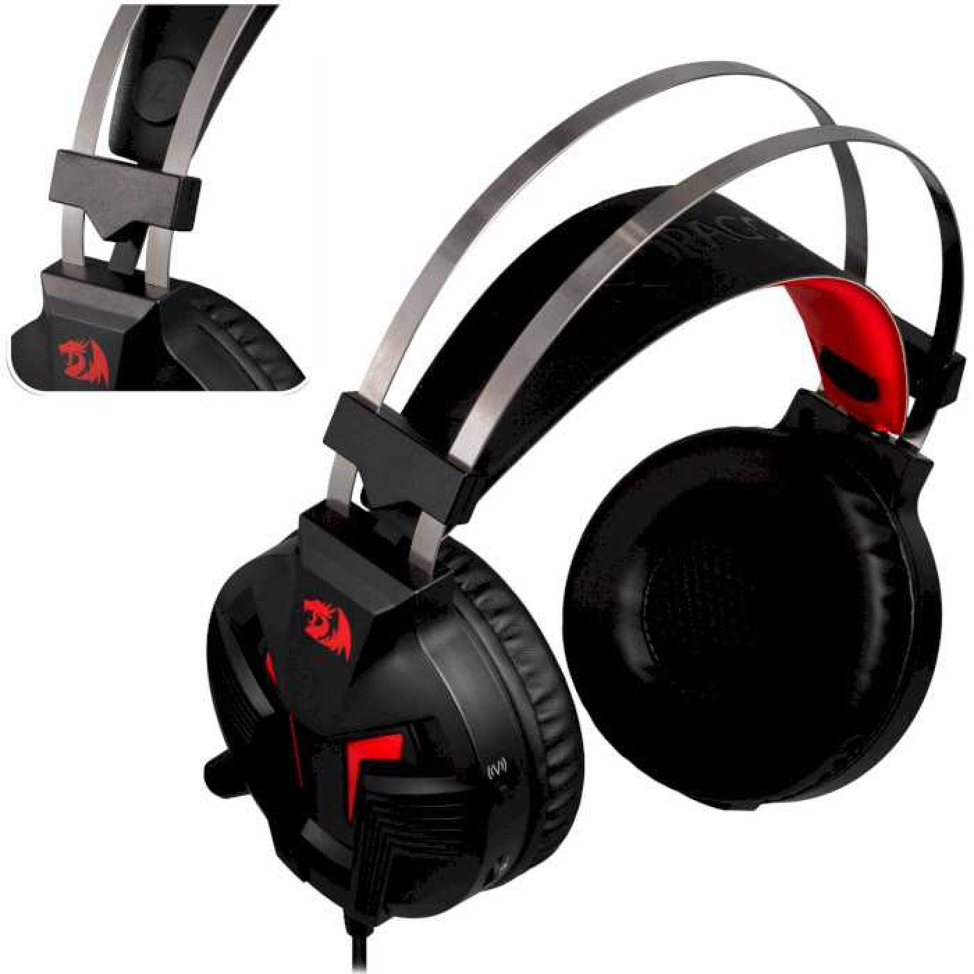 Игровая гарнитура Redragon Memecoleous Black-Red (75096)