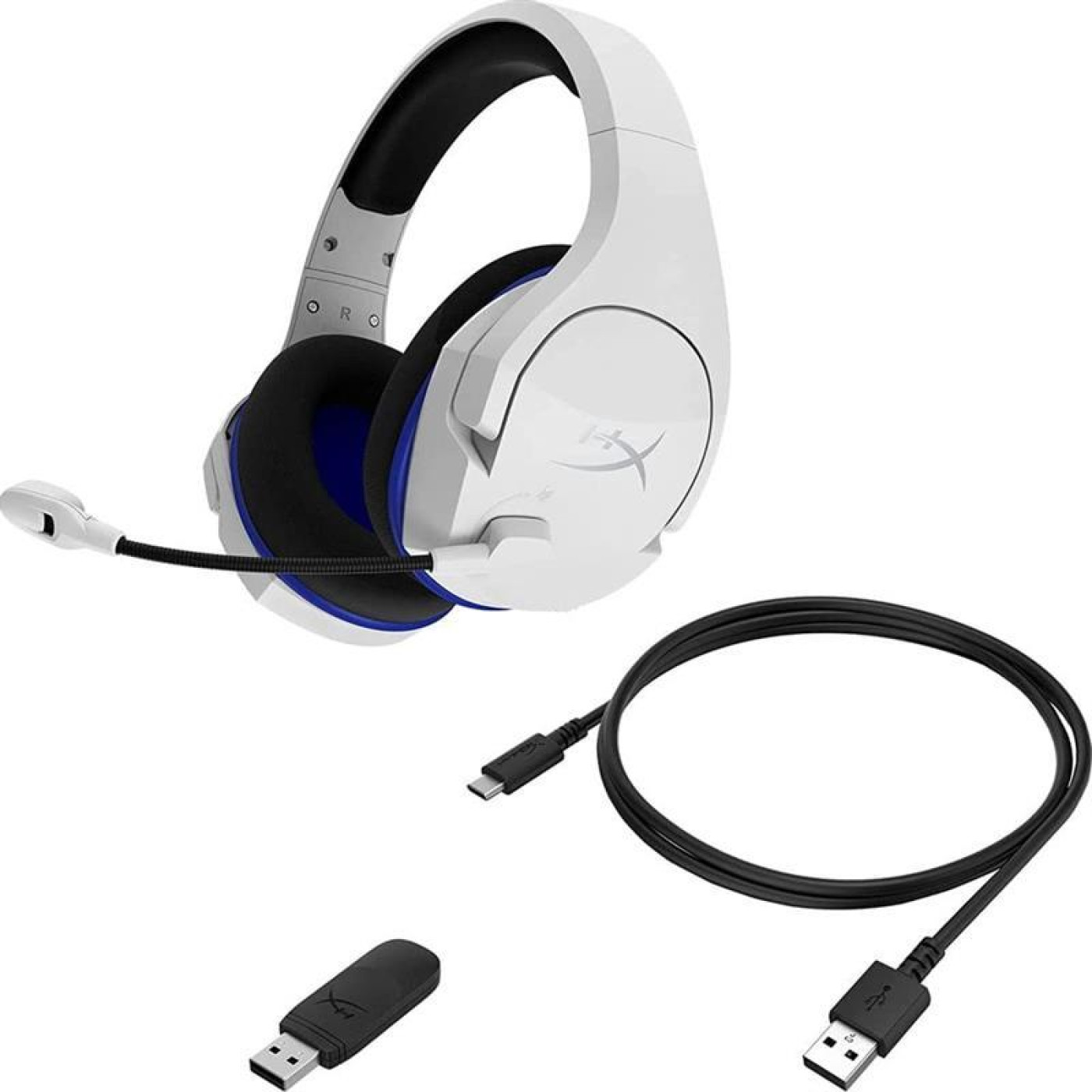 Игровая гарнитура HyperX Cloud Stinger Core Wireless для PS4\PS5 White (4P5J1AA)