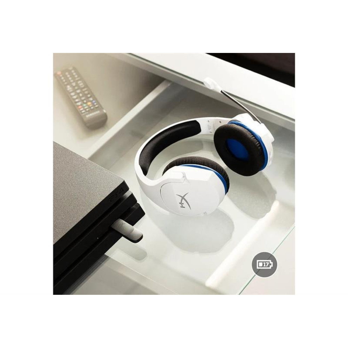 Игровая гарнитура HyperX Cloud Stinger Core Wireless для PS4\PS5 White (4P5J1AA)