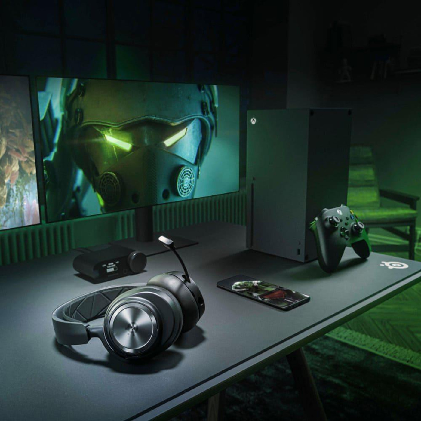 Игровая гарнитура SteelSeries Arctis Nova Pro Wireless X ANC Black XBOX/PC/PS/SW/MAC/MOB (61521)