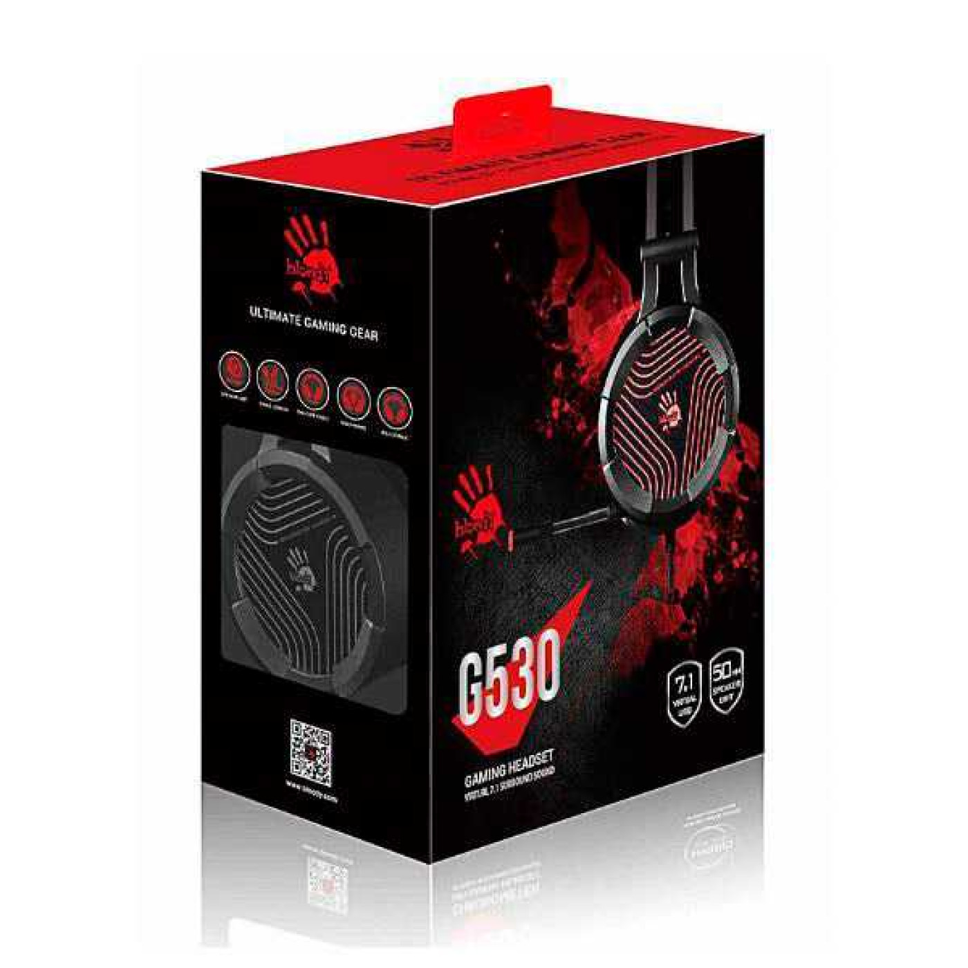 Игровая гарнитура Bloody A4Tech G530 Gray (G530 Gray-OLD)