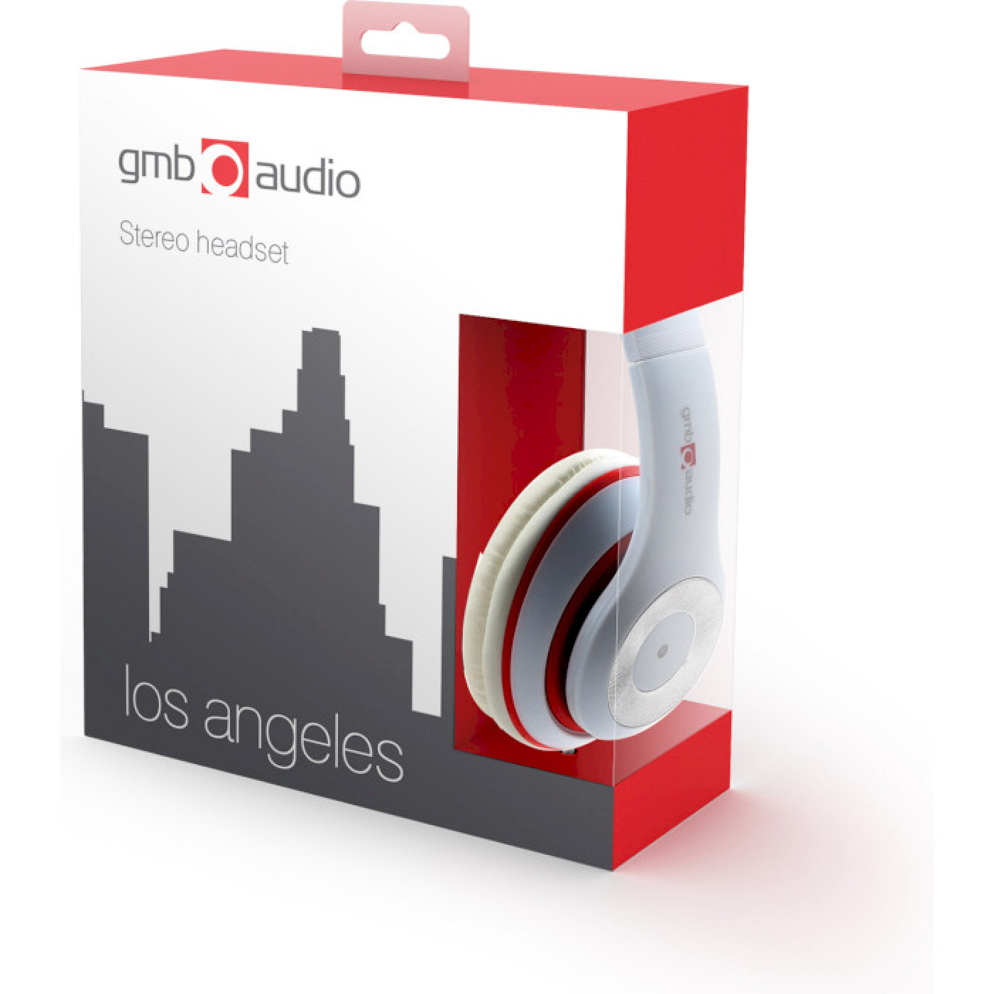 Комп'ютерна гарнітура GMB Audio White (MHS-LAX-W)