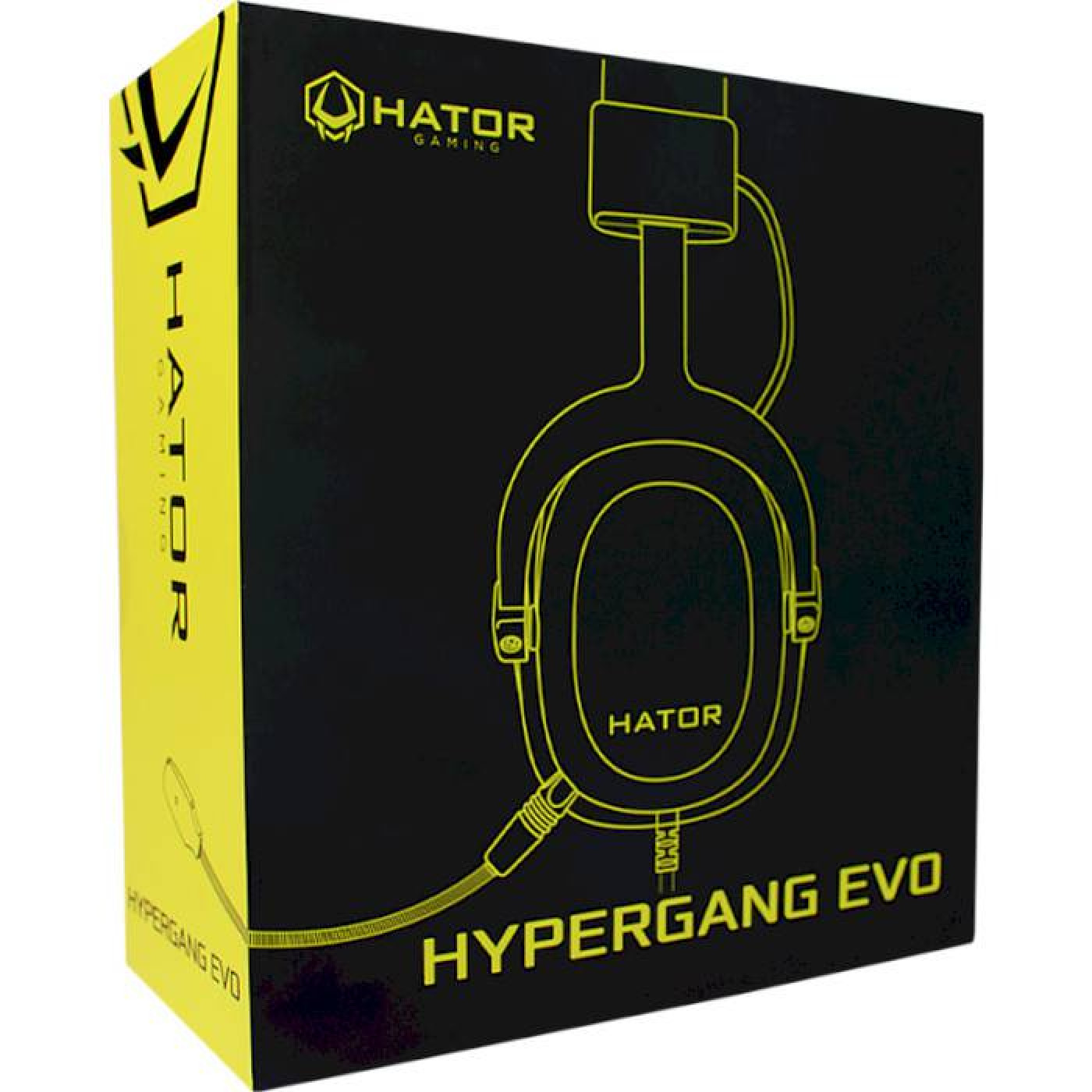 Ігрова гарнітура HATOR Hypergang EVO Black (HTA-810)