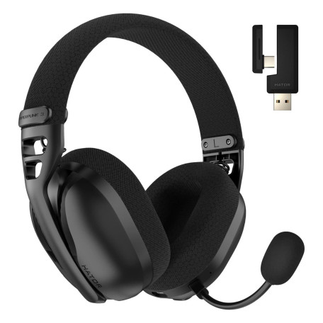 Ігрова гарнітура HATOR Hyperpunk 3X Hi-Res Wireless Black (ESH14) U1