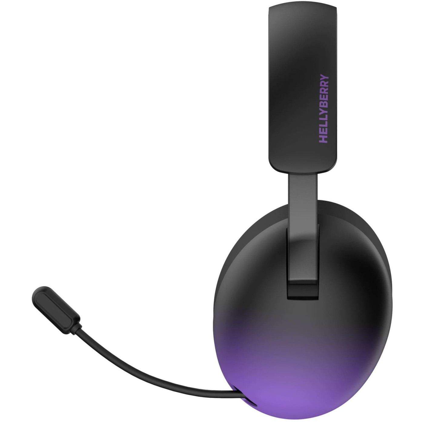 Ігрова гарнітура HATOR Hellyberry HH30 PRO Wireless Black-Violet Gradient (HH30_PRO_wireless_BV) U1