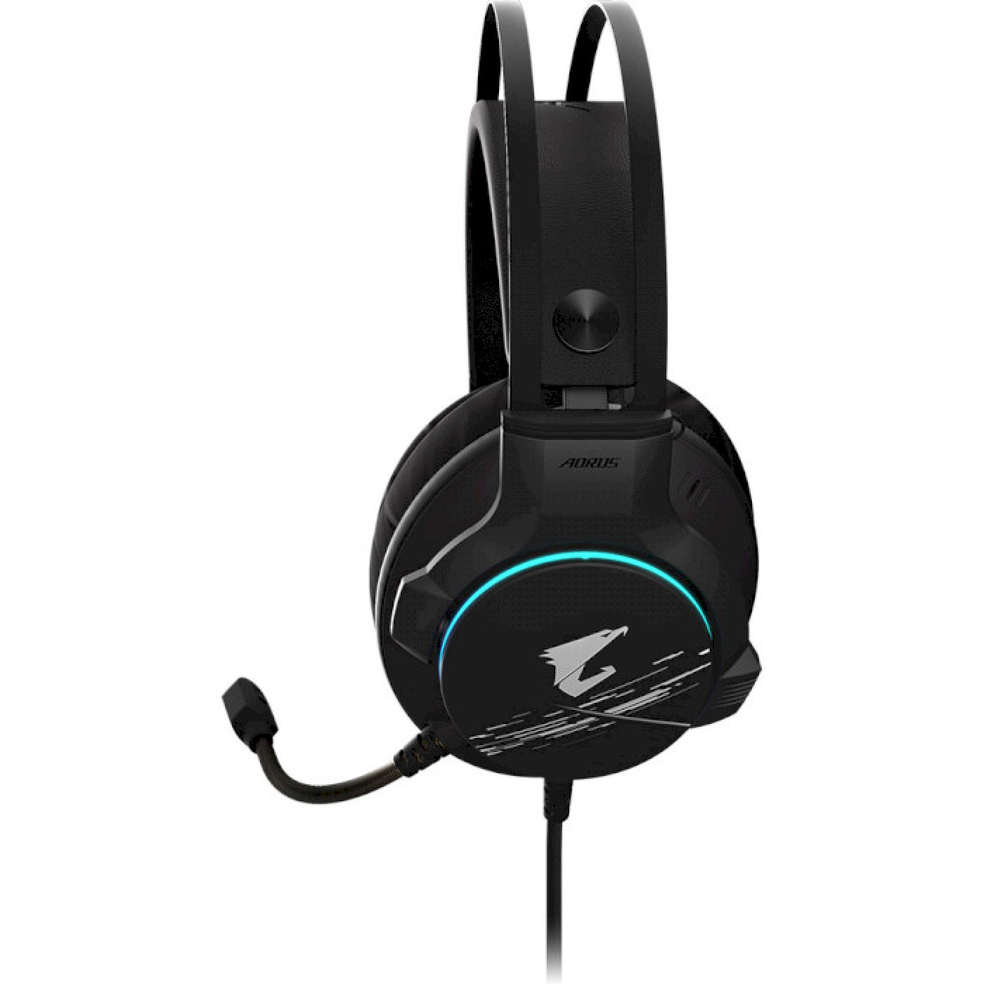 Ігрова гарнітура Gigabyte AORUS H1 50mm drives Virtual 7.1 RGB Mic rophone USB2.0 Connect (AORUS H1)