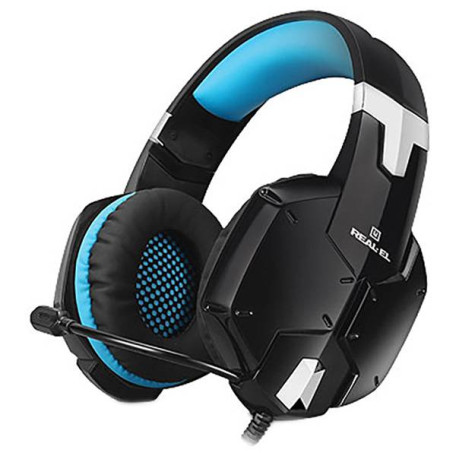 Игровая гарнитура Real-EL GDX-7500 Black-Blue (EL124100015)